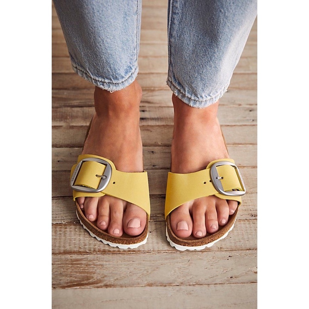 Anthropologie Birkenstock Madrid Big Buckle Sandal